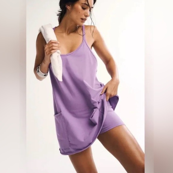 free people movement Pants - Free People Lavender Romper